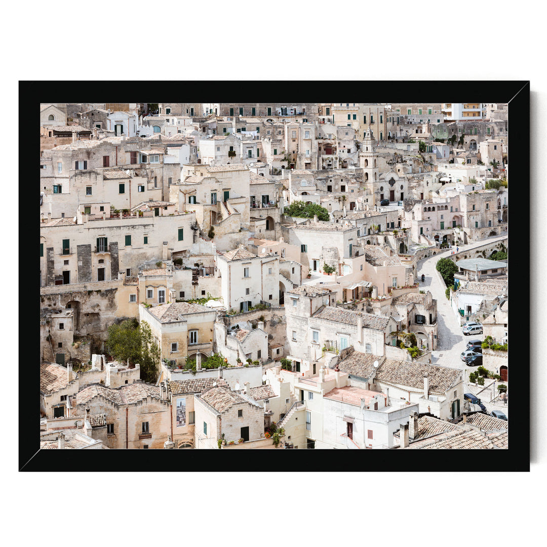 a densely packed cityscape with numerous buildings and structures, creating a visually striking and densely populated urban environment.