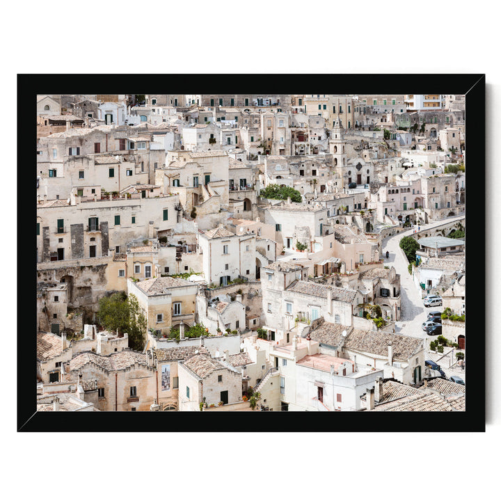 a densely packed cityscape with numerous buildings and structures, creating a visually striking and densely populated urban environment.