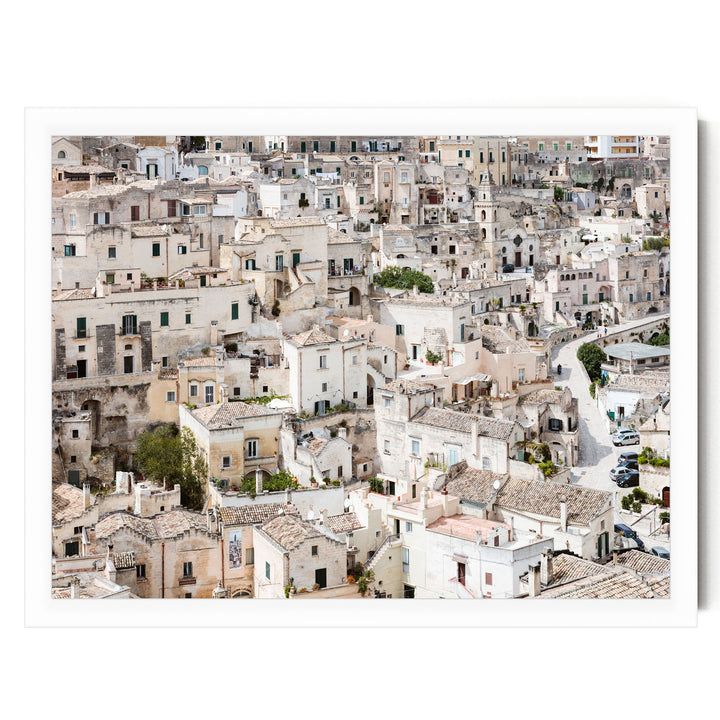 a densely packed cityscape with numerous buildings and structures, creating a visually striking and intricate urban landscape.