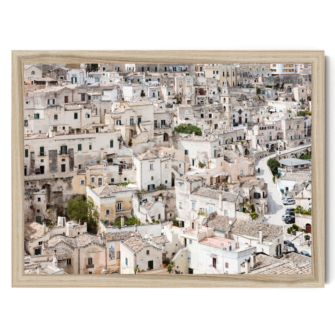 a densely packed cityscape with numerous buildings and structures, creating a visually striking and densely populated urban environment.
