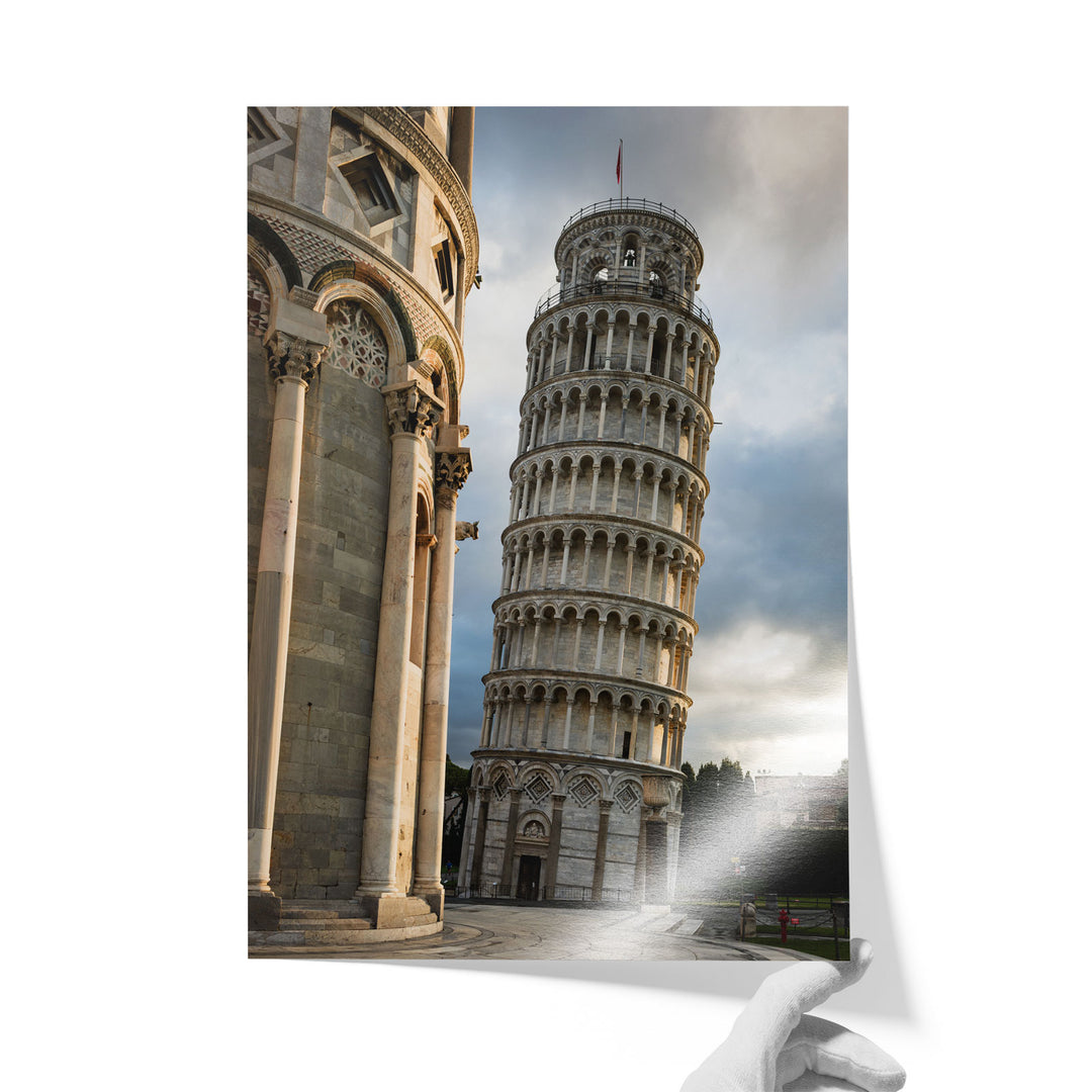 Leaning Tower of Pisa fine art print on lustre photo paper