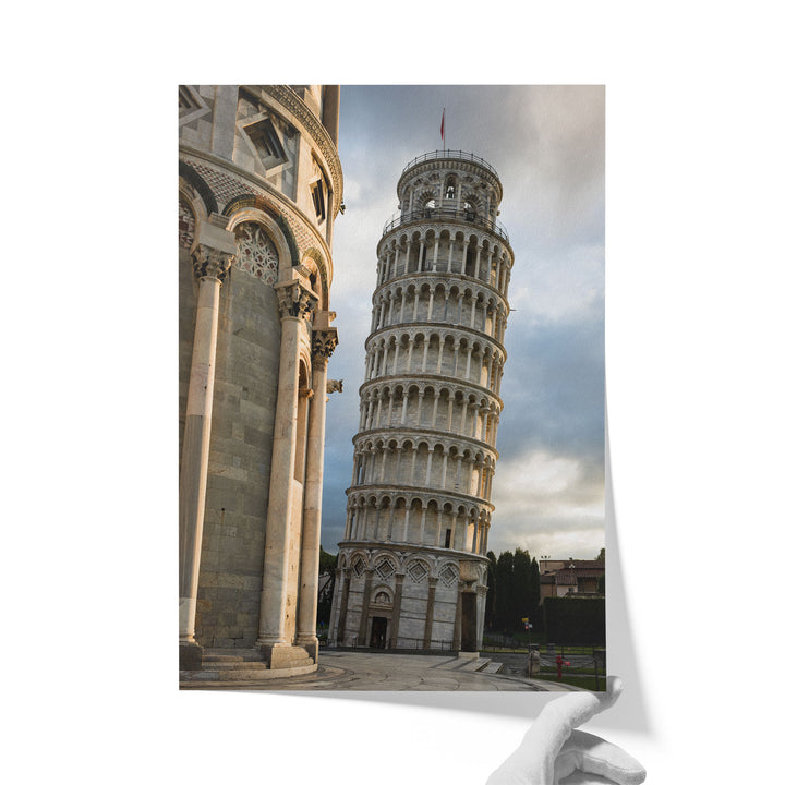 Leaning Tower of Pisa fine art print on matte photo paper