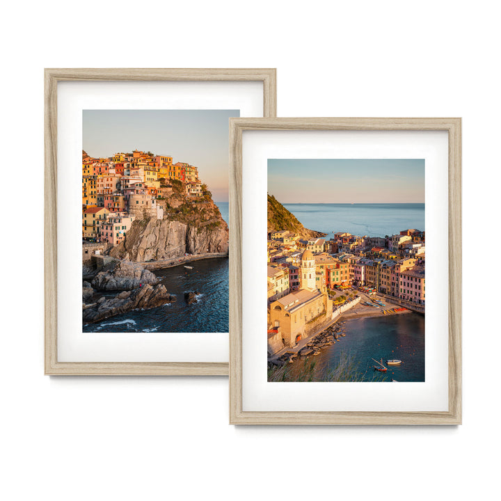 Cinque Terre Sunset Print Set