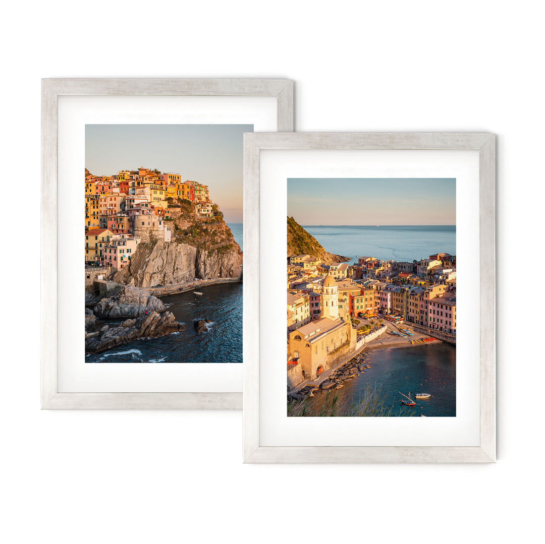 Cinque Terre Sunset Print Set