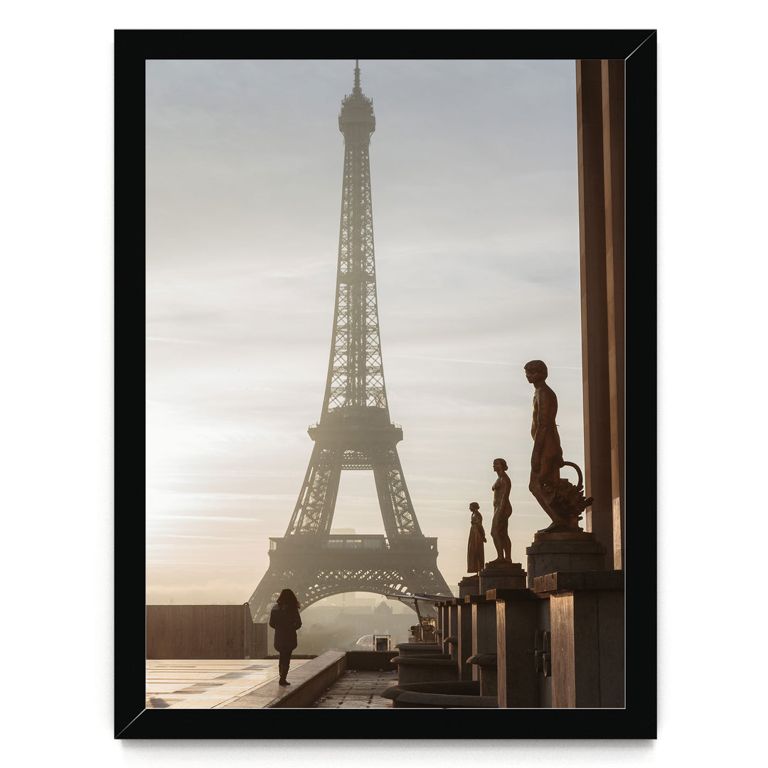 Trocadéro, Paris, France – fine art print in a black frame, no mat