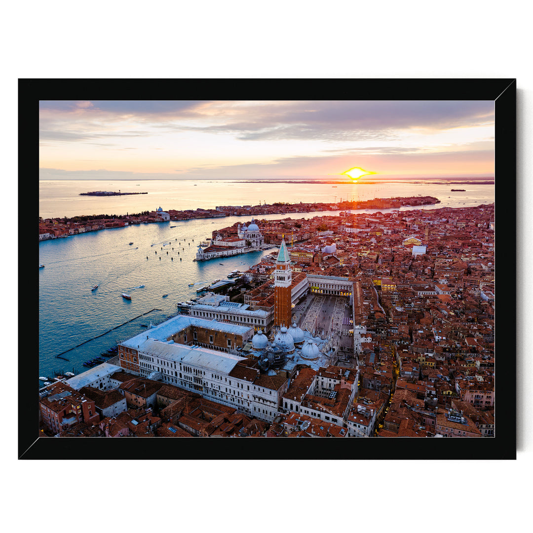 La Serenissima I, Venice, Italy – fine art print in a black frame, no mat