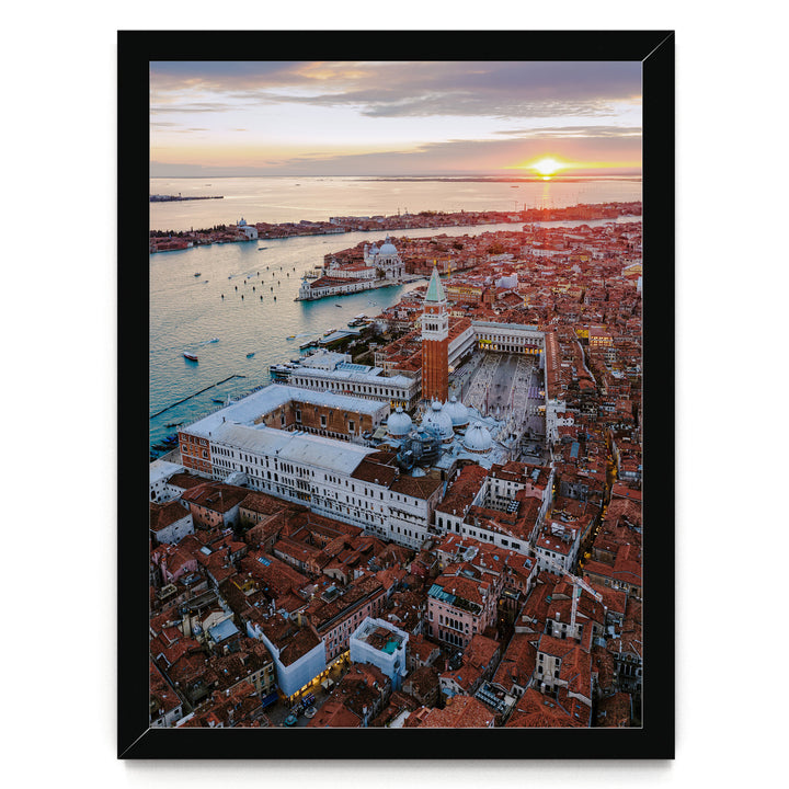 La Serenissima II, Venice, Italy – fine art print in a black frame, no mat