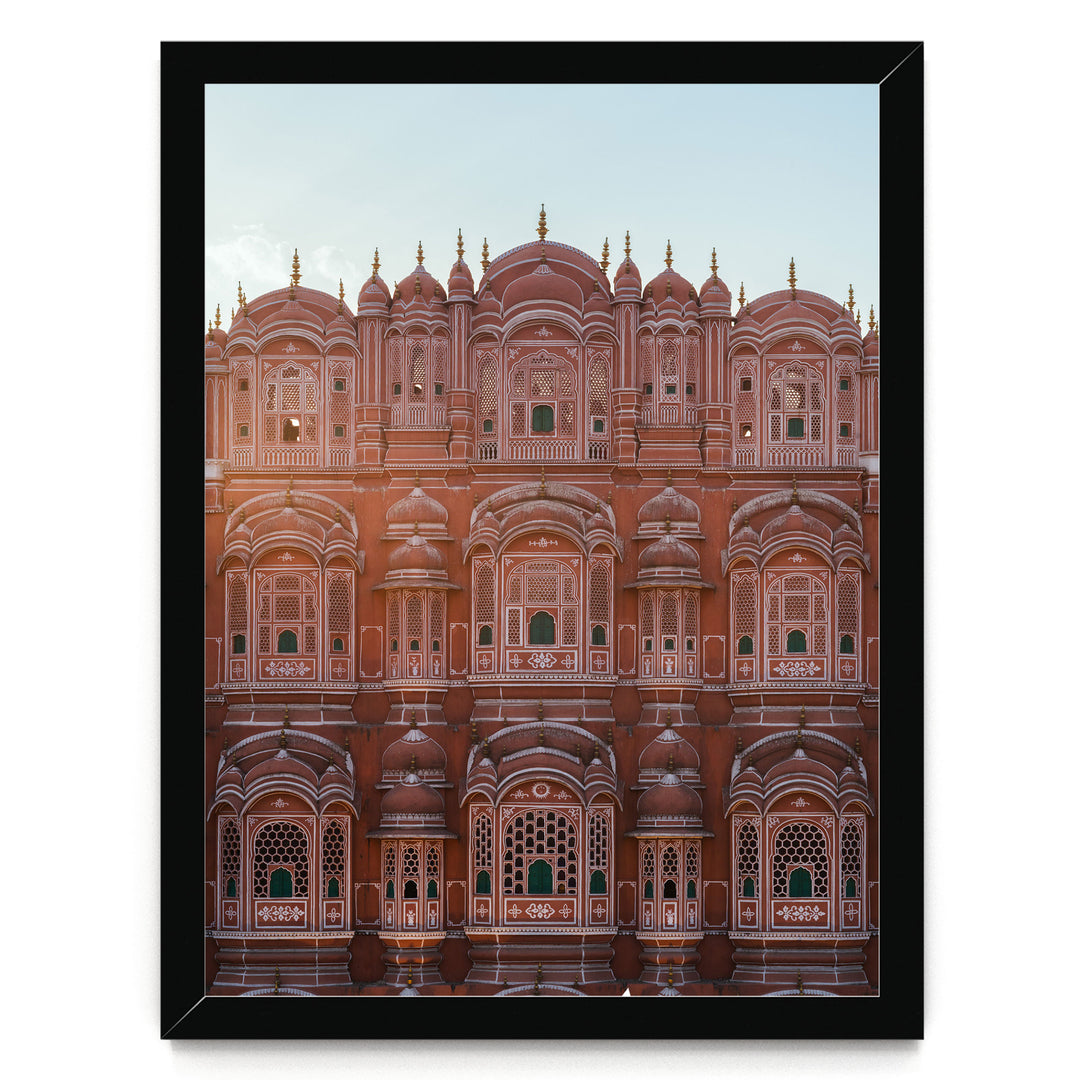 Palace of the Winds, Jaipur, India – fine art print in a black frame, no mat