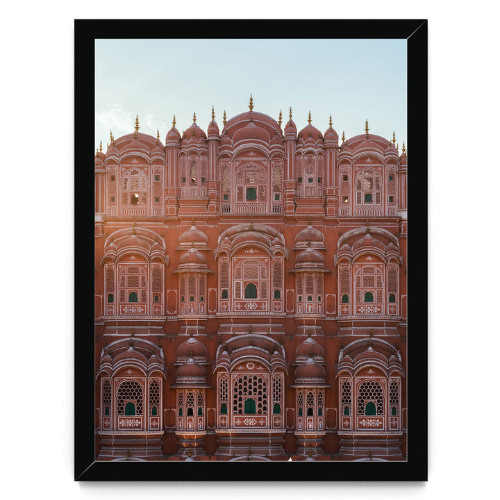 Palace of the Winds, Jaipur, India – fine art print in a black frame, no mat