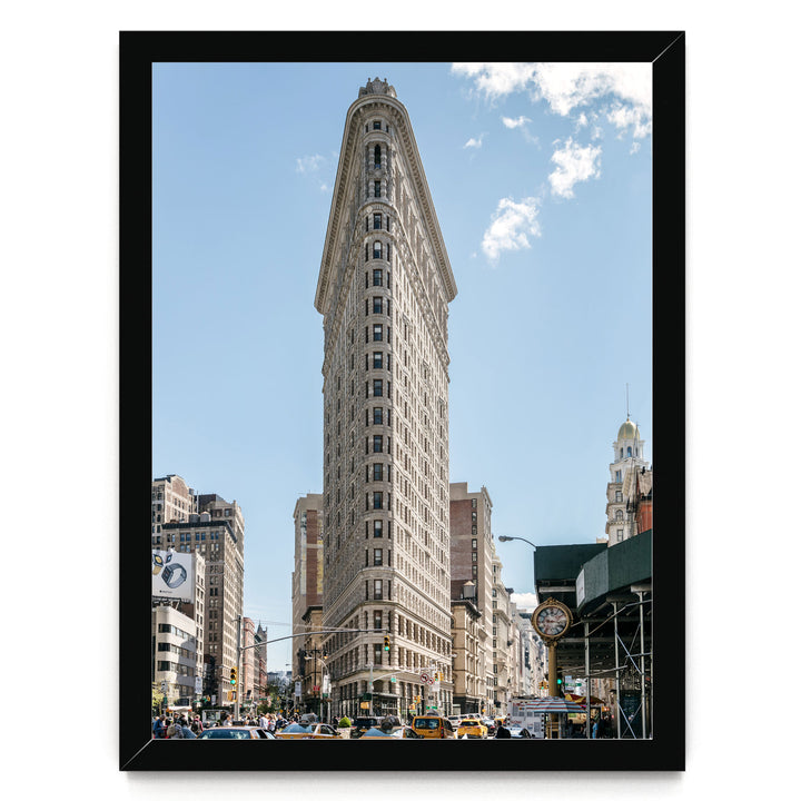 Flatiron Building, New York City – fine art print in a black frame, no mat