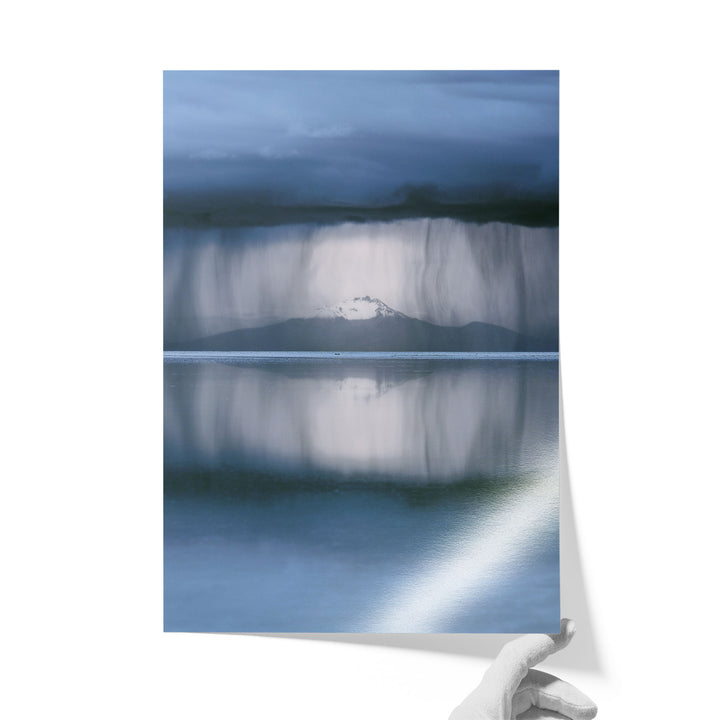 Storm over Salar de Uyuni I, Bolivia unframed print on lustre photo paper