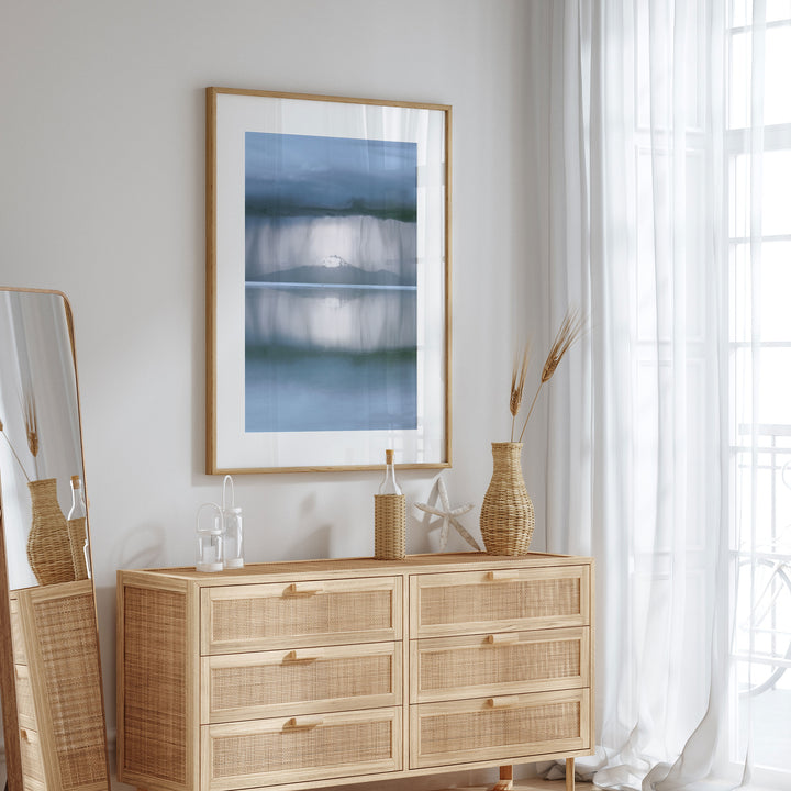 Storm over Salar de Uyuni I, Bolivia wall art in a contemporary home