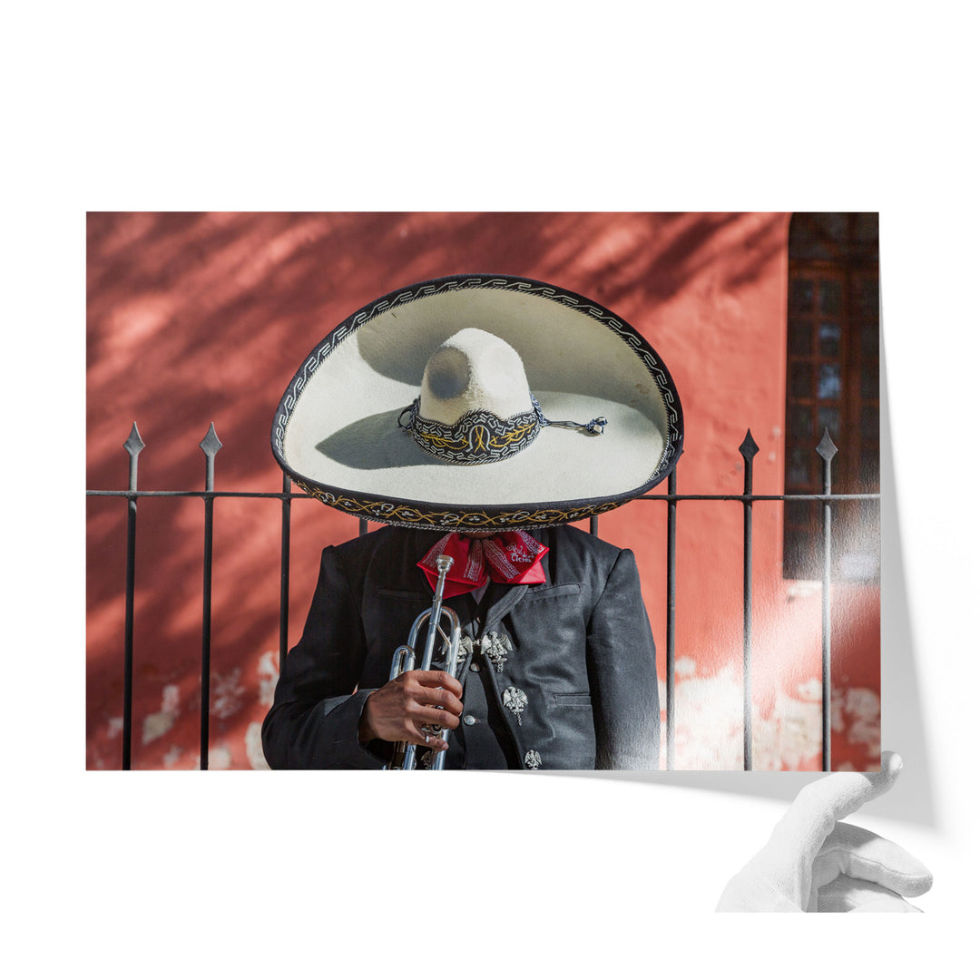 Mexican charro fine art print on lustre photo paper