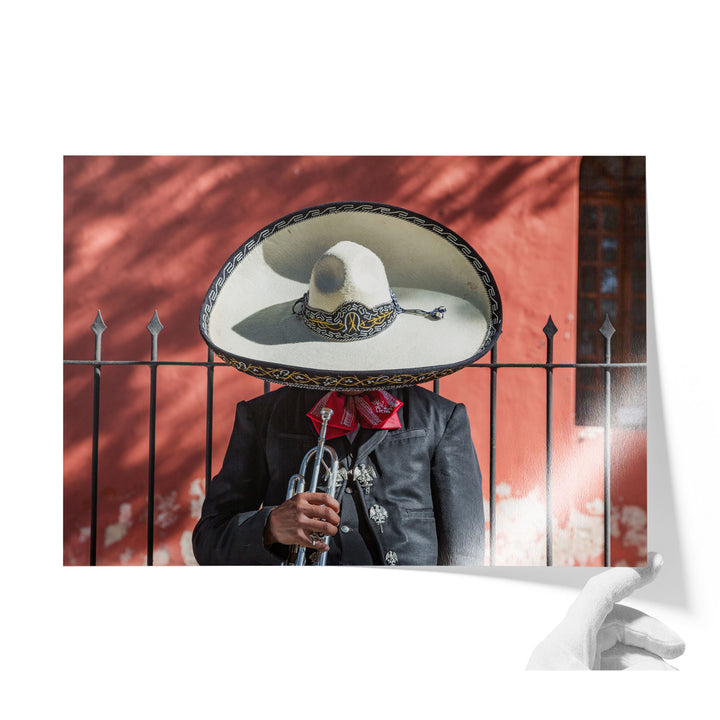 Mexican charro fine art print on lustre photo paper