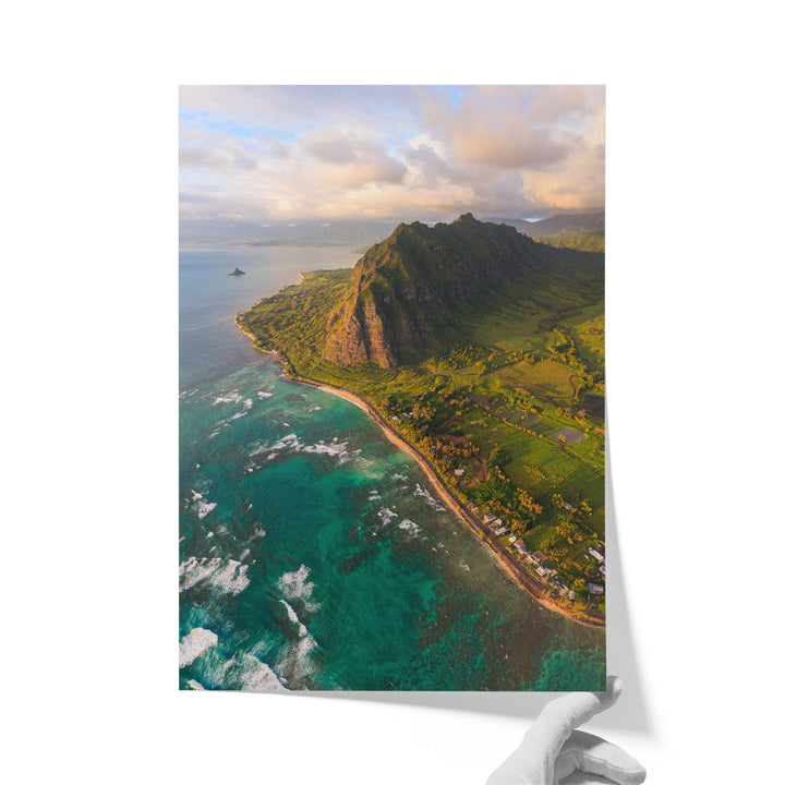 Oahu Sunrise II, Hawaii unframed print on matte fine art paper