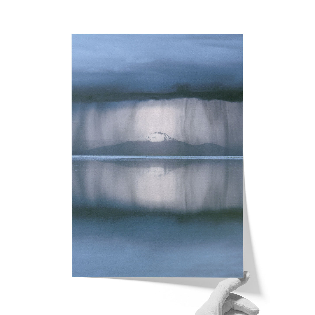 Storm over Salar de Uyuni I, Bolivia unframed print on matte fine art paper