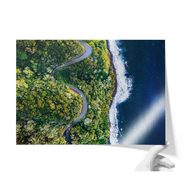 Road to Hana II, Maui, Hawaii unframed print on lustre photo paper