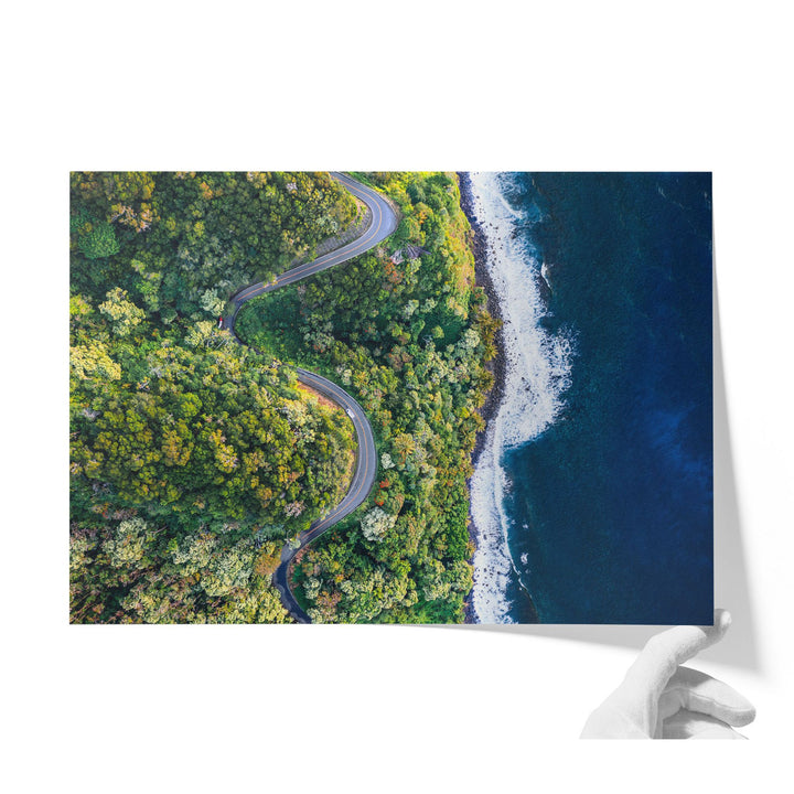 Road to Hana II, Maui, Hawaii unframed print on matte fine art paper