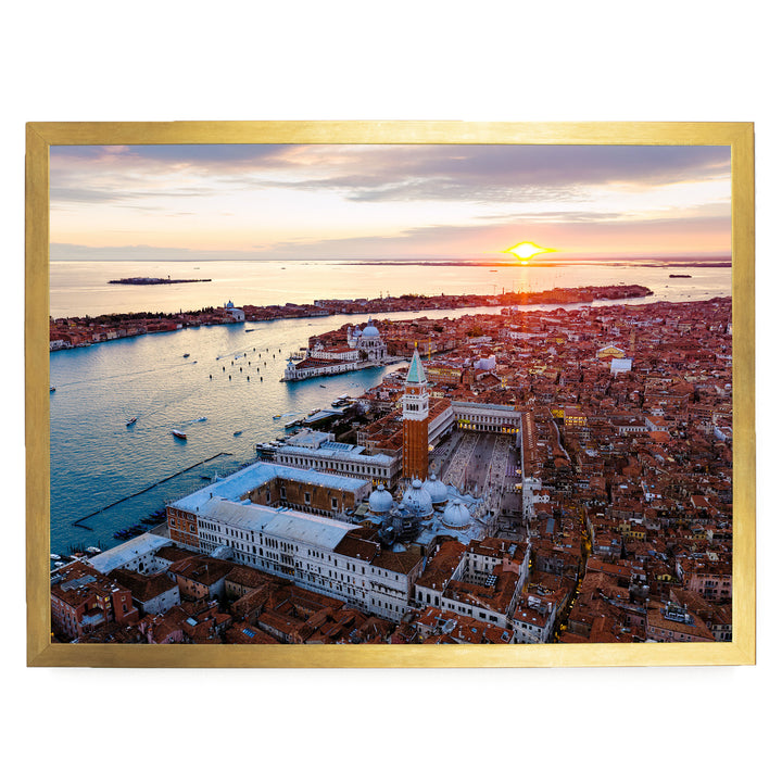 La Serenissima I, Venice, Italy – fine art print in a gold frame, no mat