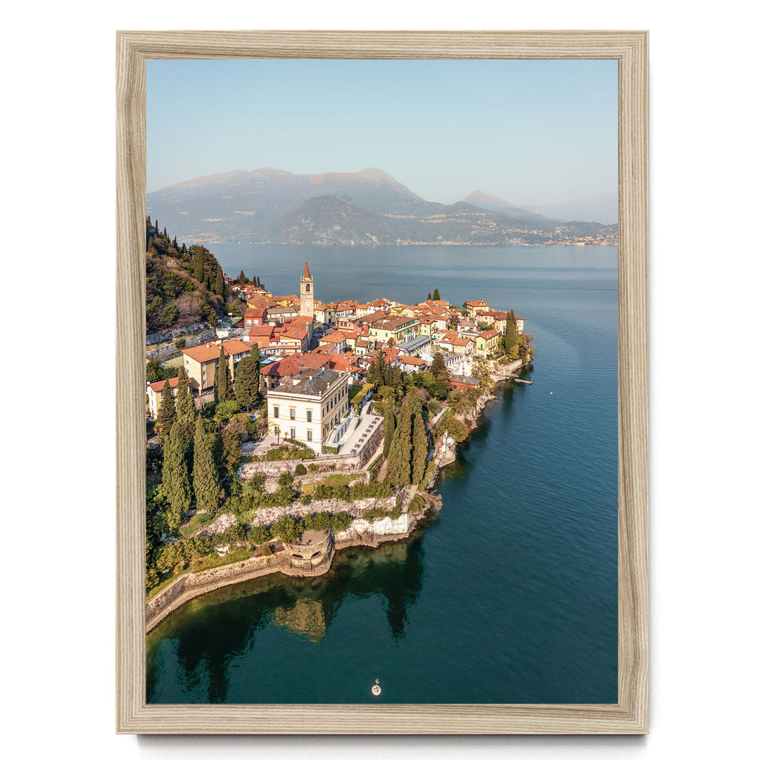 Varenna, Lake Como II, Italy – fine art print in a natural frame, no mat