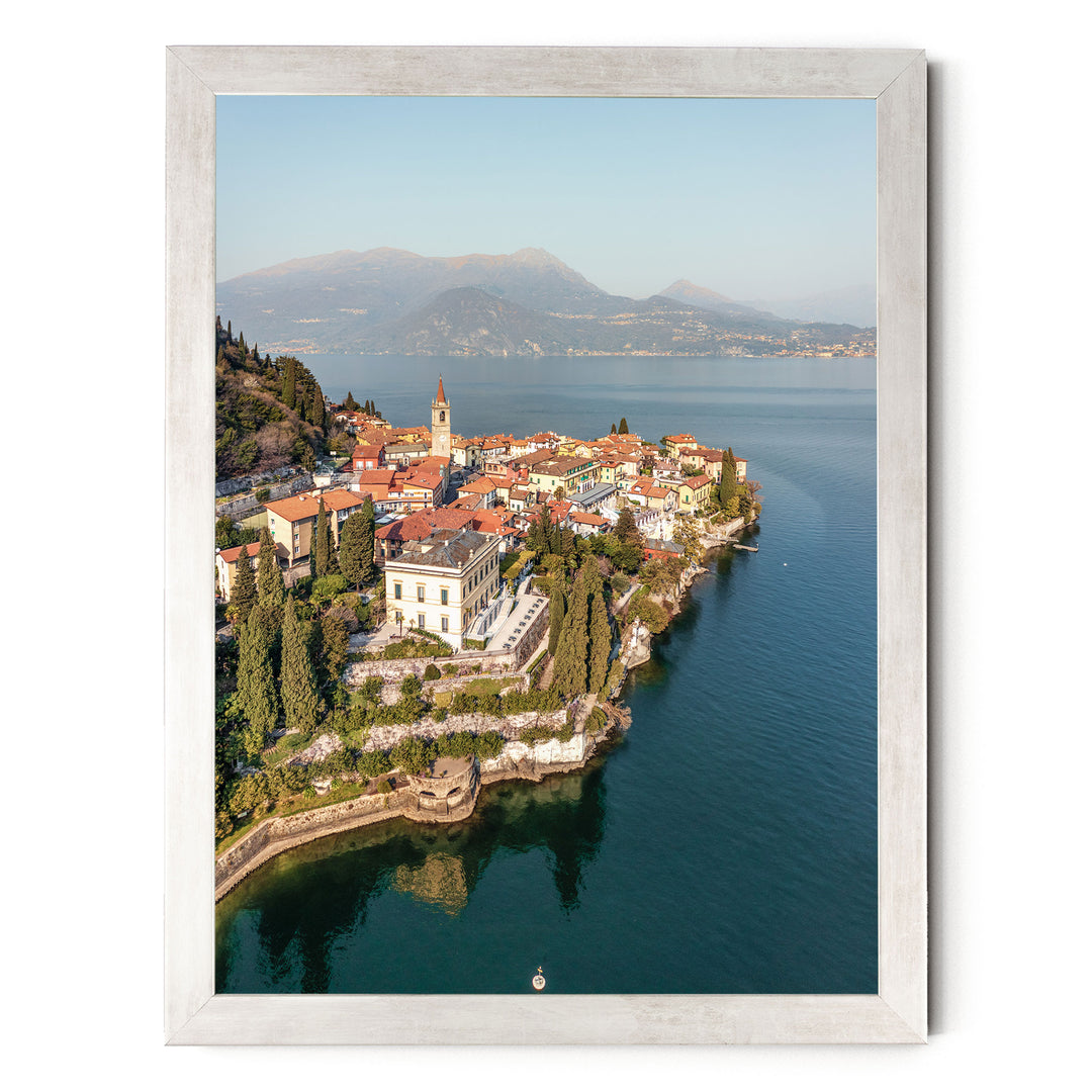 Varenna, Lake Como II, Italy – fine art print in a silver frame, no mat