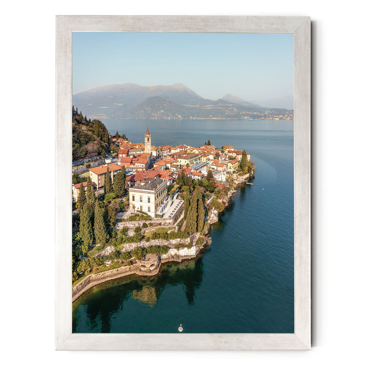 Varenna, Lake Como II, Italy – fine art print in a silver frame, no mat