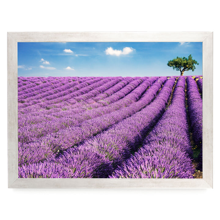 Summer in Provence, France – fine art print in a silver frame, no mat