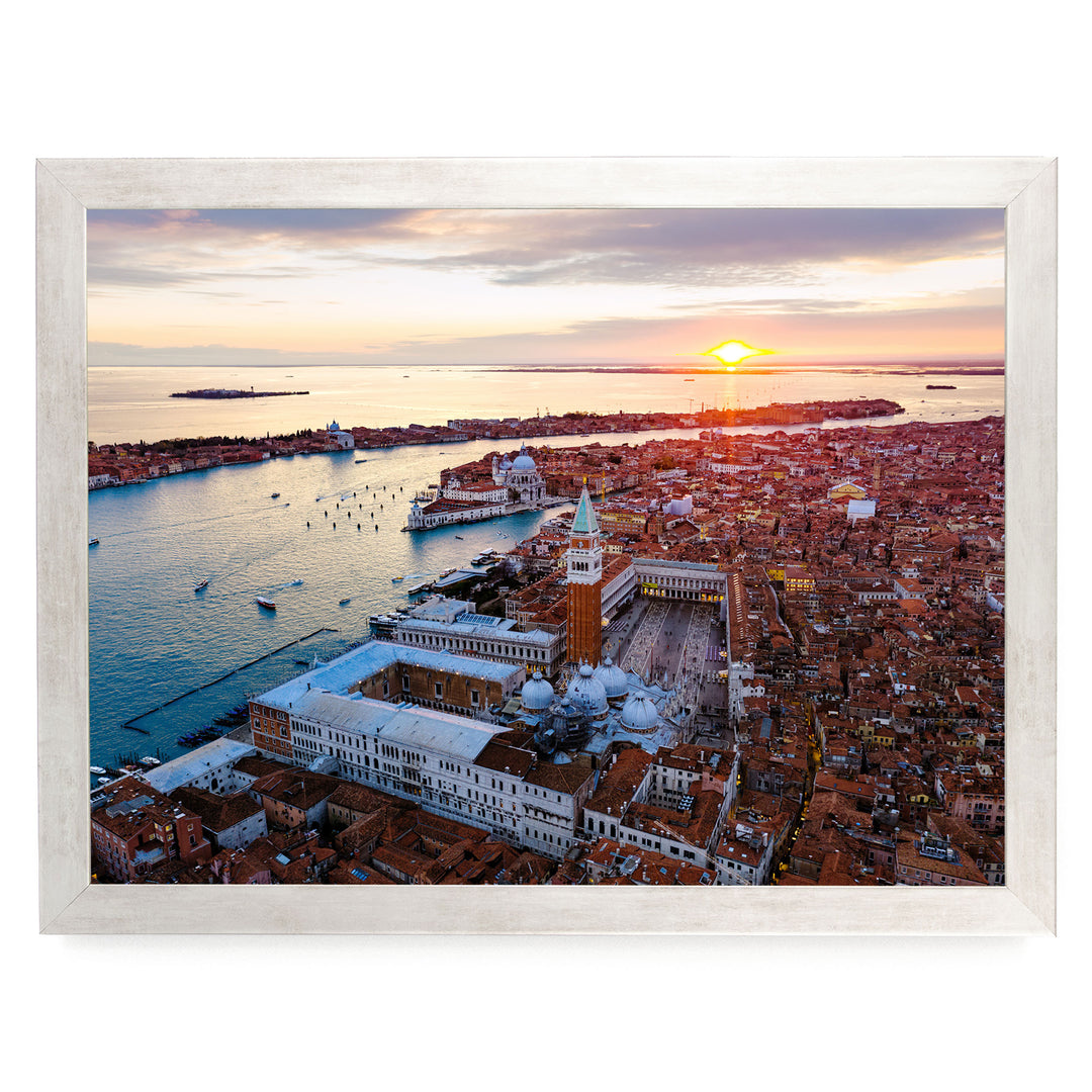 La Serenissima I, Venice, Italy – fine art print in a silver frame, no mat