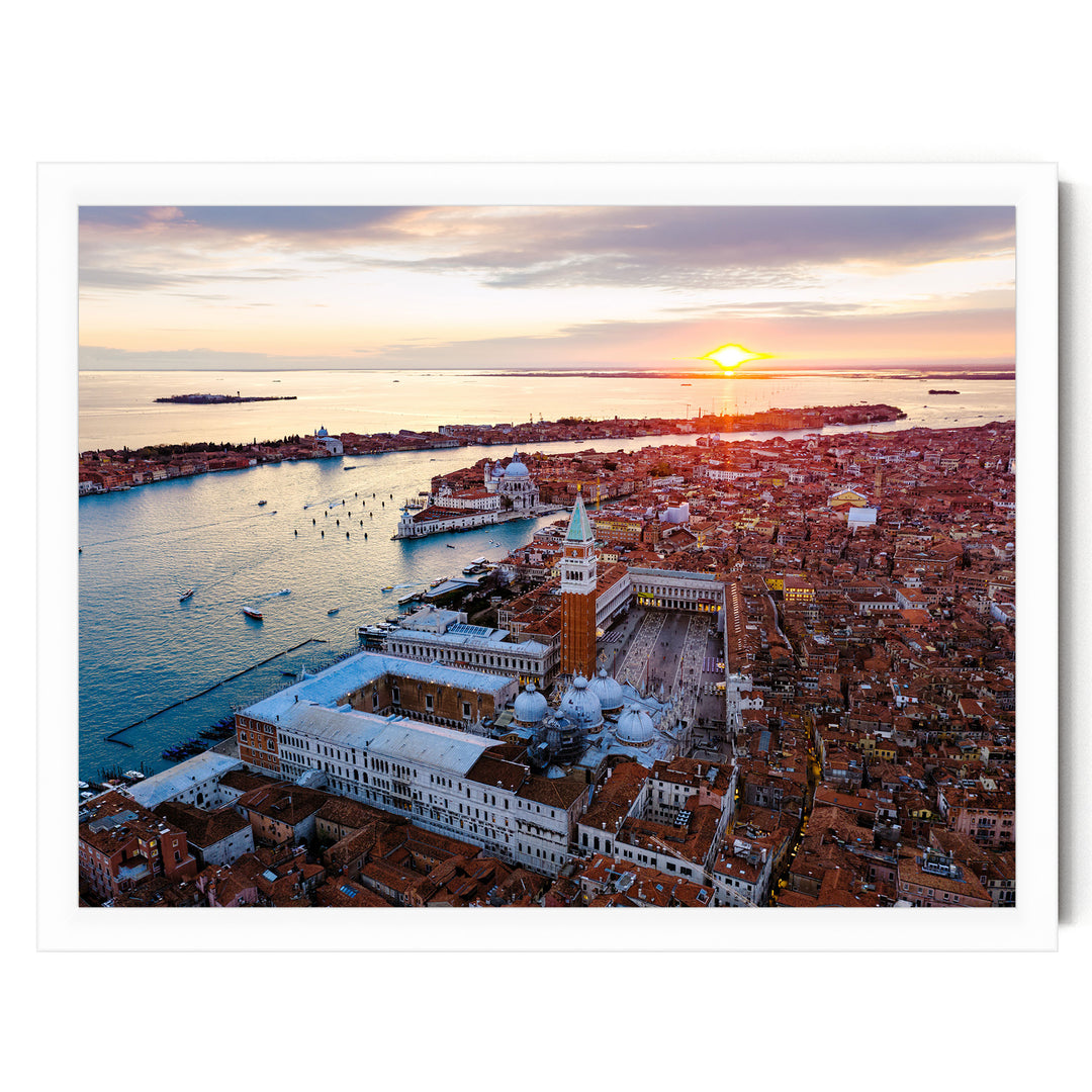 La Serenissima I, Venice, Italy – fine art print in a white frame, no mat