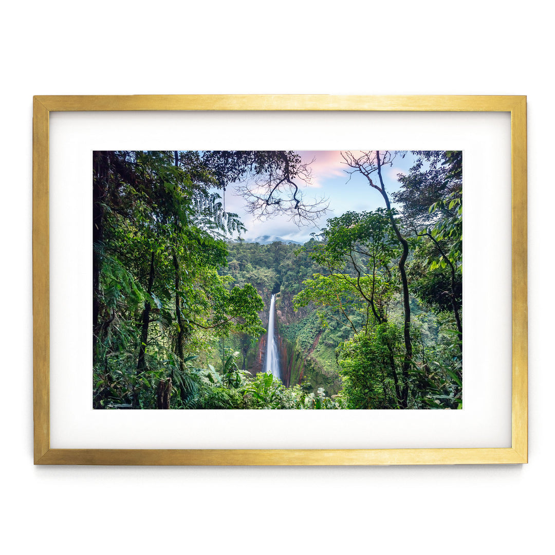 Waterfall and Rainforest, Costa Rica
