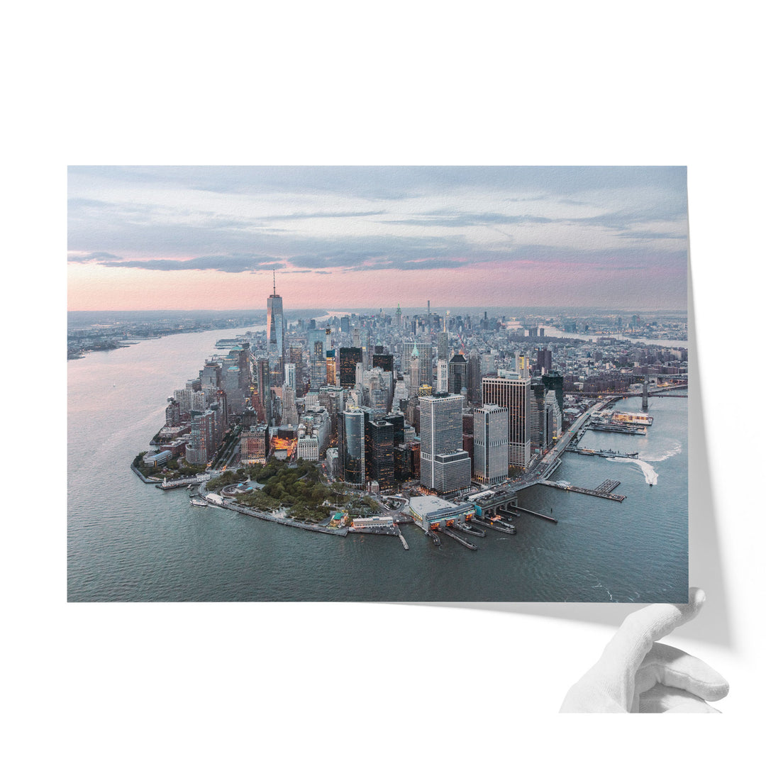 Manhattan Island Aerial