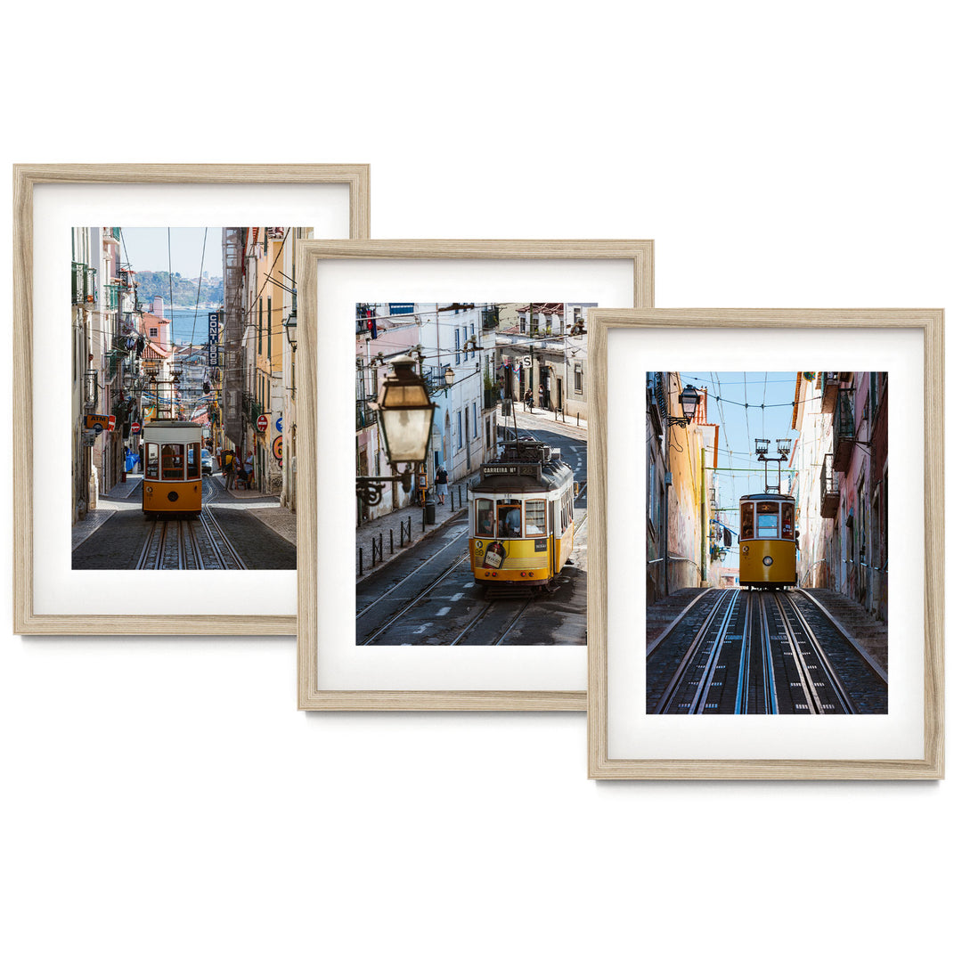 Lisbon Trams Print Set