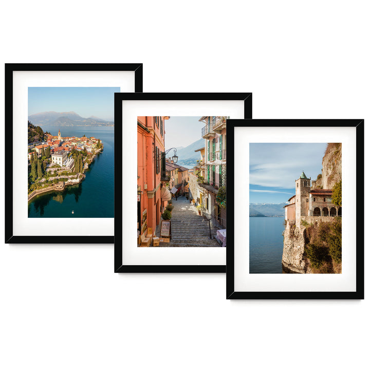 Italian Lakes Print Set