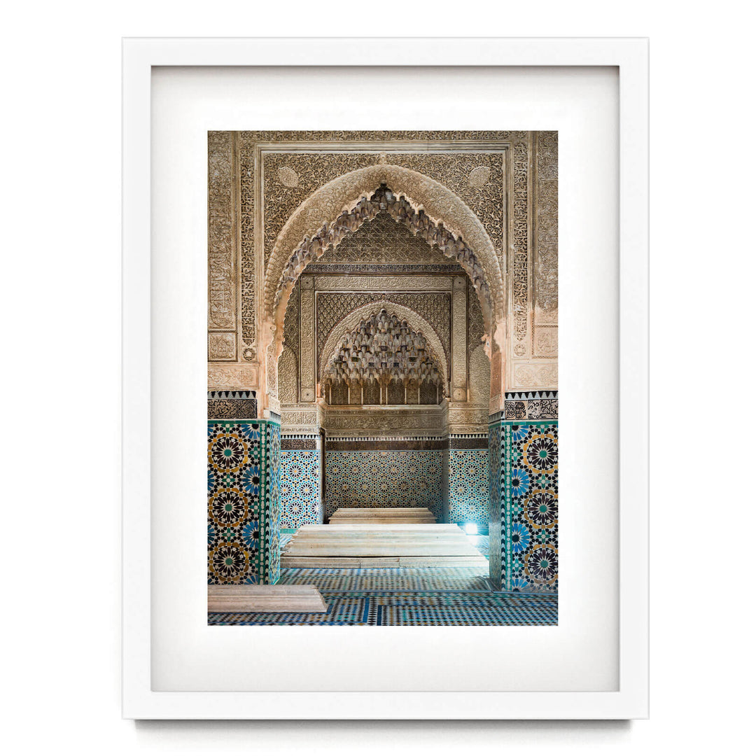 Ornate chamber, Marrakesh