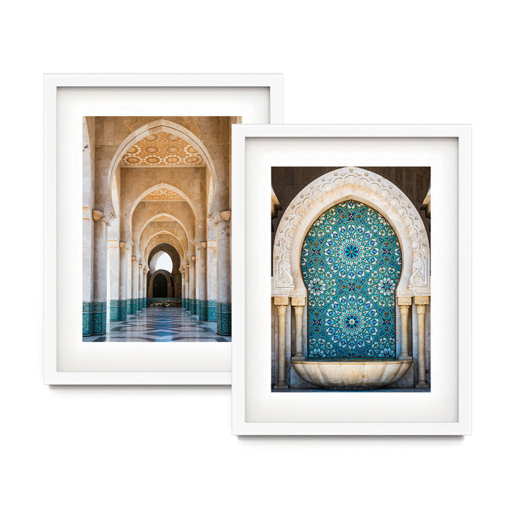 Moroccan Arches Print Set of 2
