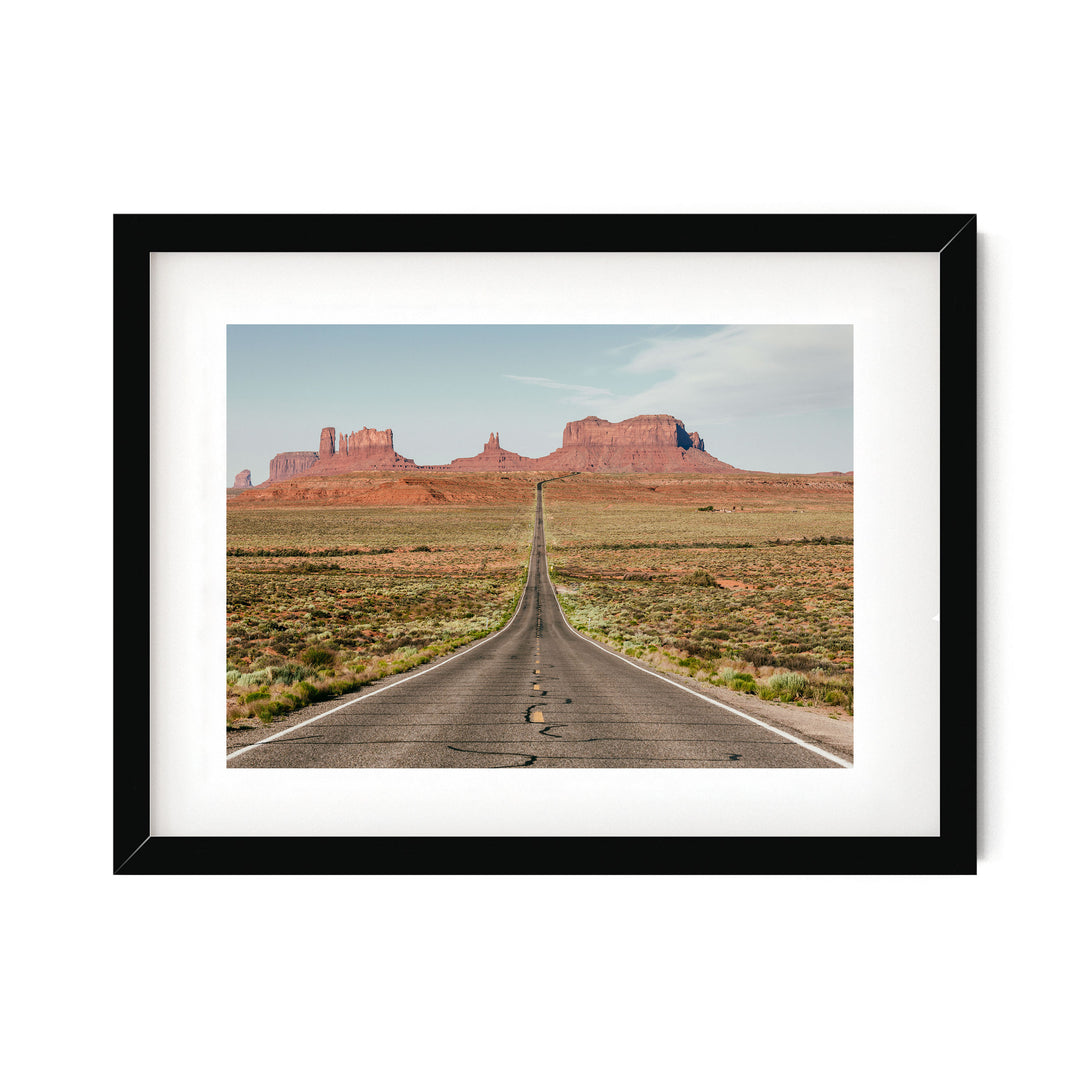Highway to the Monument Valley