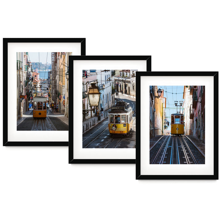 Lisbon Trams Print Set