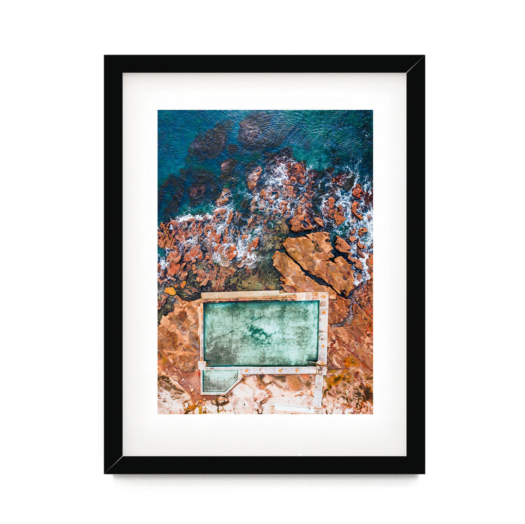 Ocean Rockpool Aerial