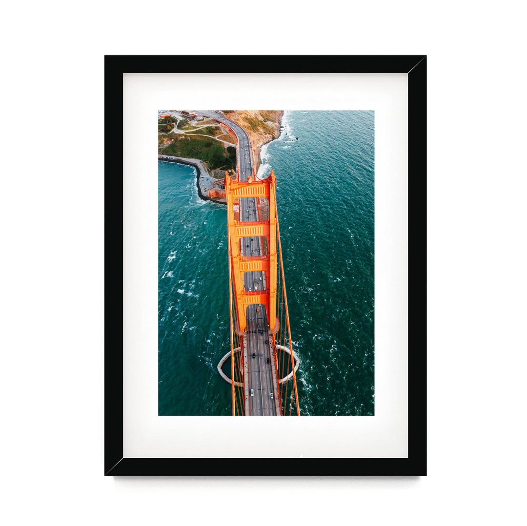 Flying over the Golden Gate Bridge II