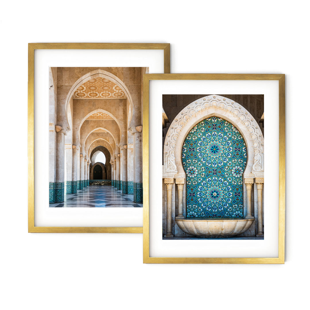 Moroccan Arches Print Set of 2