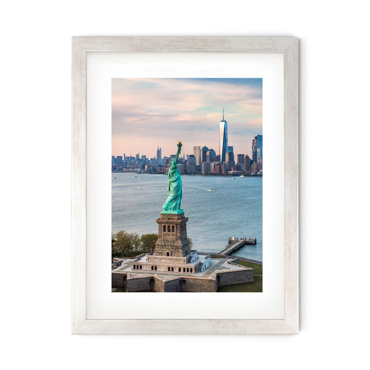 Lady Liberty and New York Skyline II