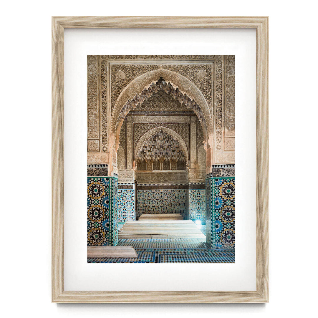 Ornate chamber, Marrakesh