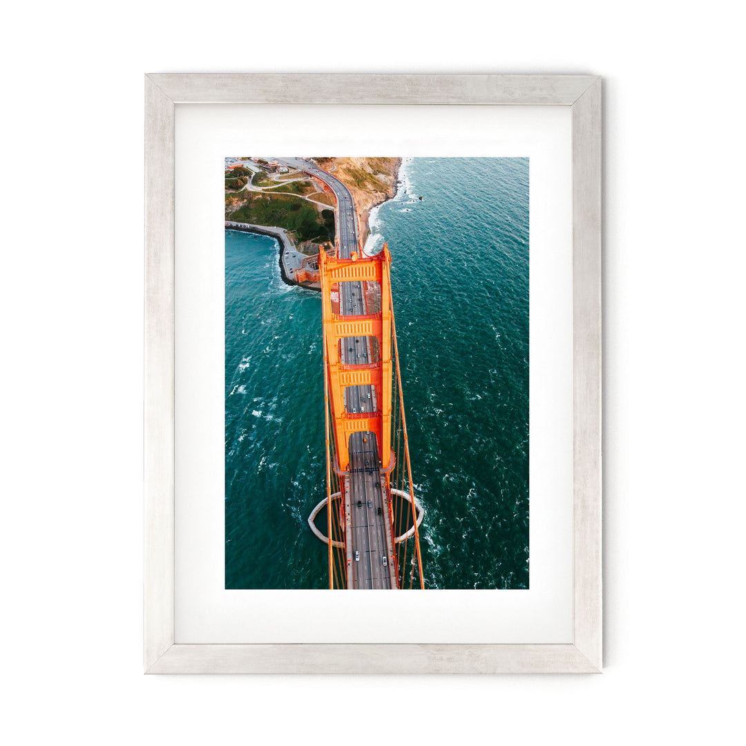 Flying over the Golden Gate Bridge II
