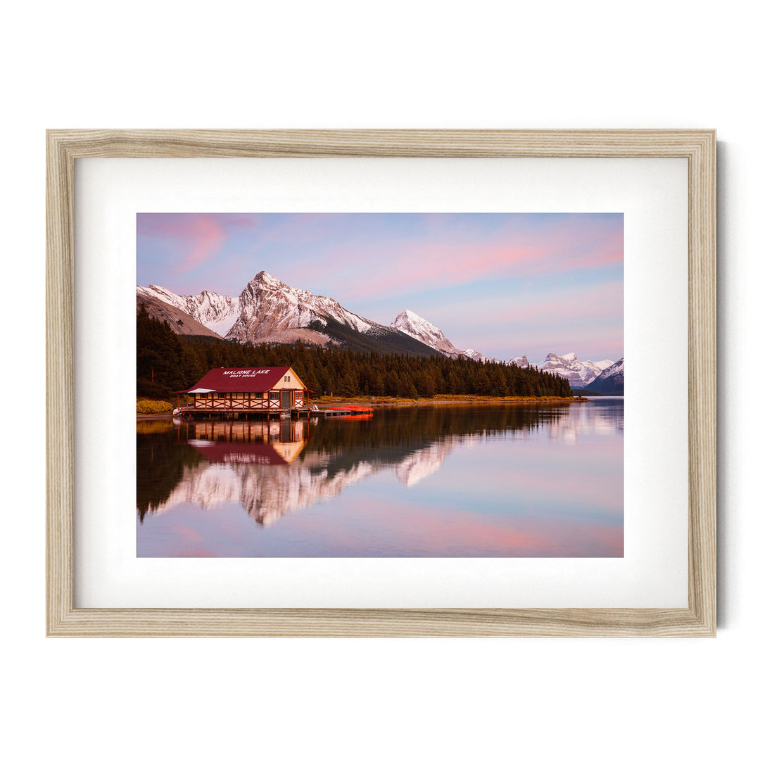 Maligne Lake Sunset II