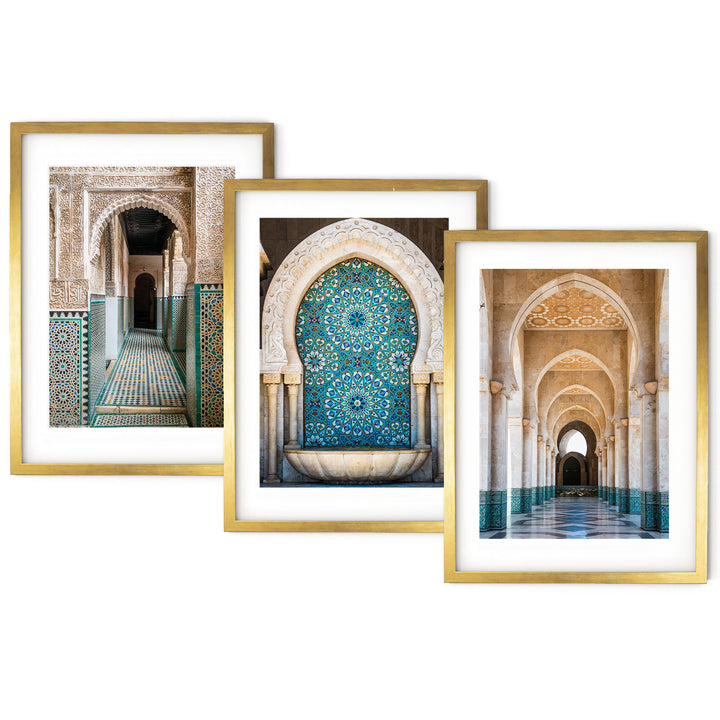 Moroccan Arches Print Set