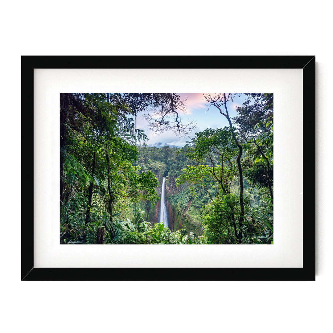 Waterfall and Rainforest, Costa Rica