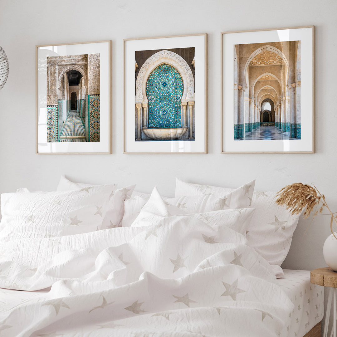 Moroccan Arches Print Set