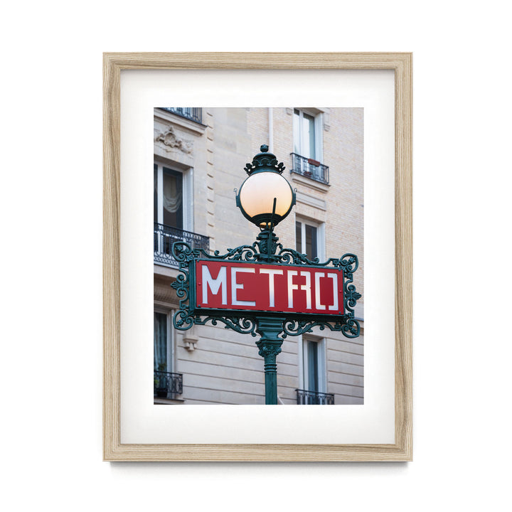 Metro Sign, Paris I