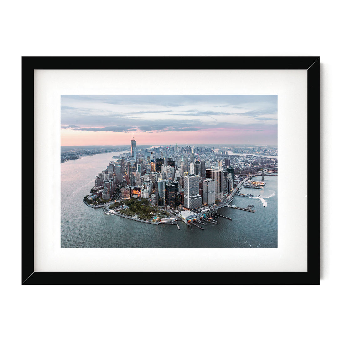 Manhattan Island Aerial