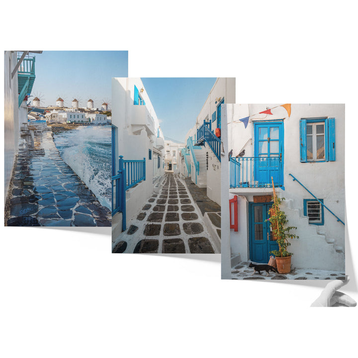 Mykonos Print Set